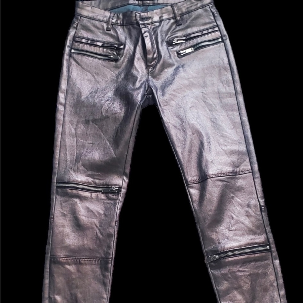Zara Woman Jeans | Premium Denim Collection | U.S size 4 | Metallic | EUC